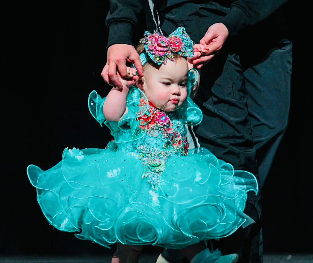 Aqua Royal Tog Mega Glitz - Ocean Light Enchantment Size 12/2