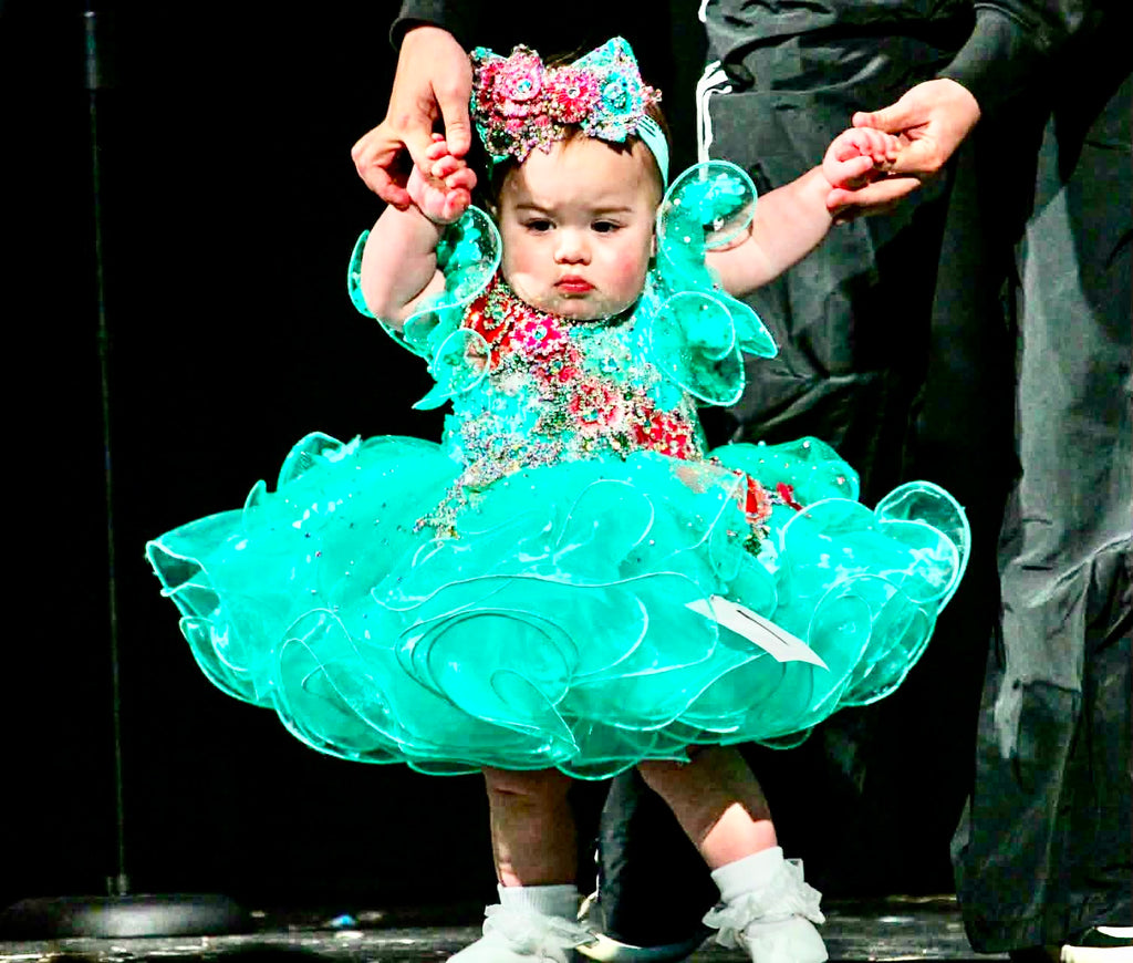 Aqua Royal Tog Mega Glitz - Ocean Light Enchantment Size 12/2