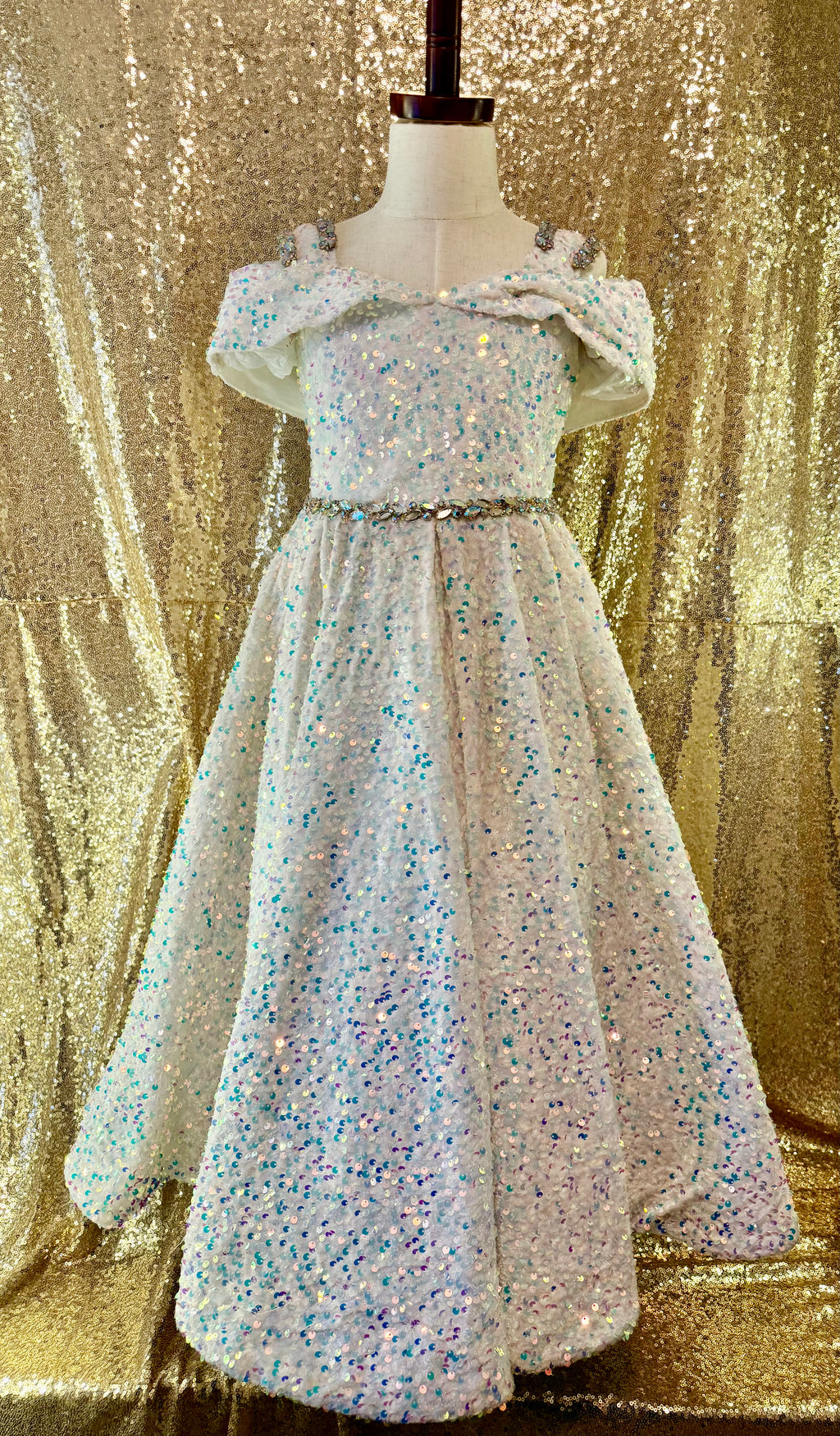 Tiffany toddler size 6 gown