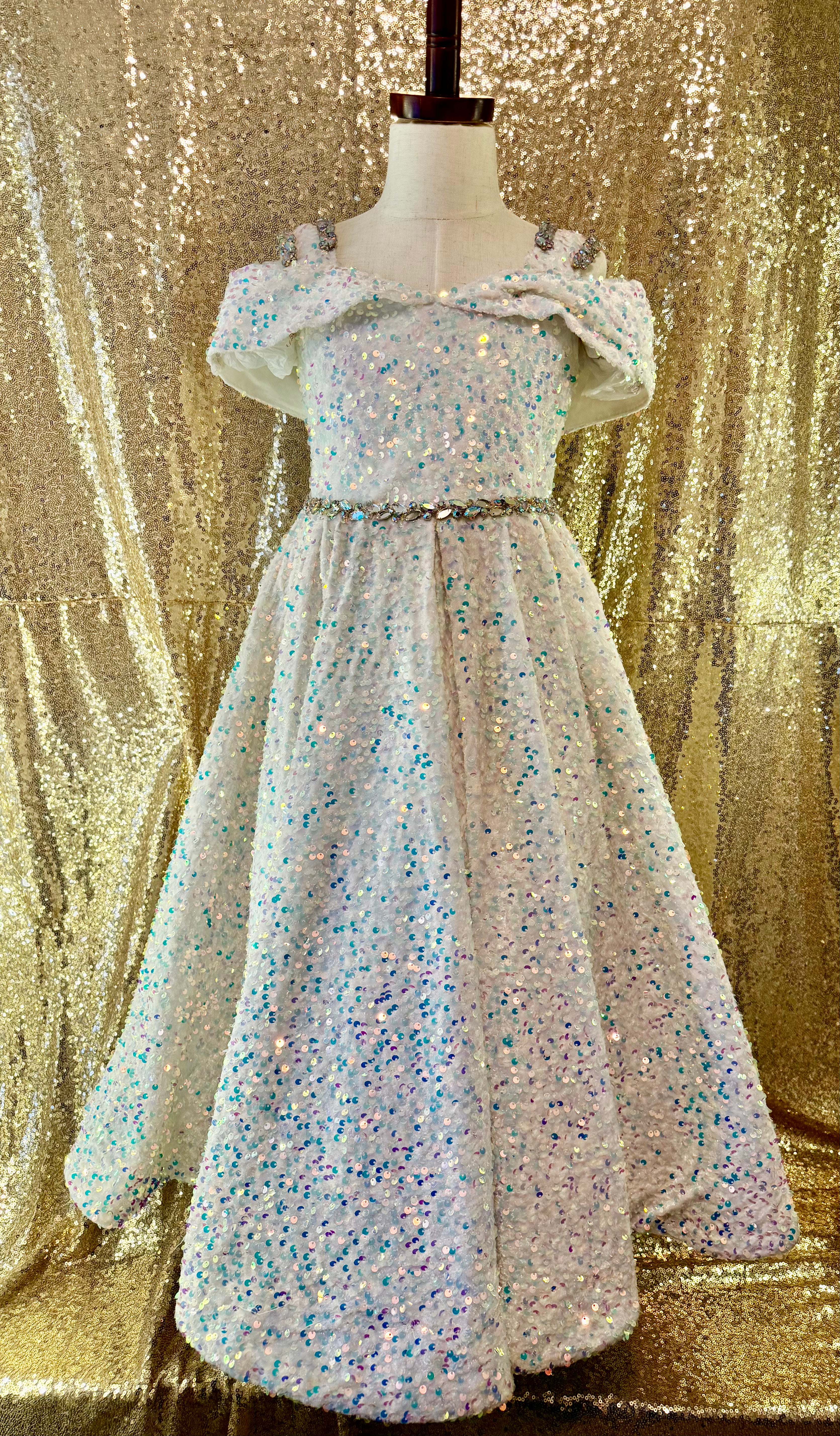 Tiffany toddler size 6 gown