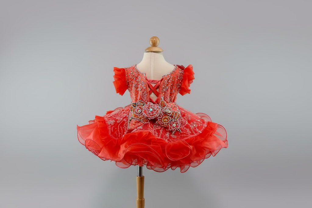 Coral Crown Radiance - 9–18 Months