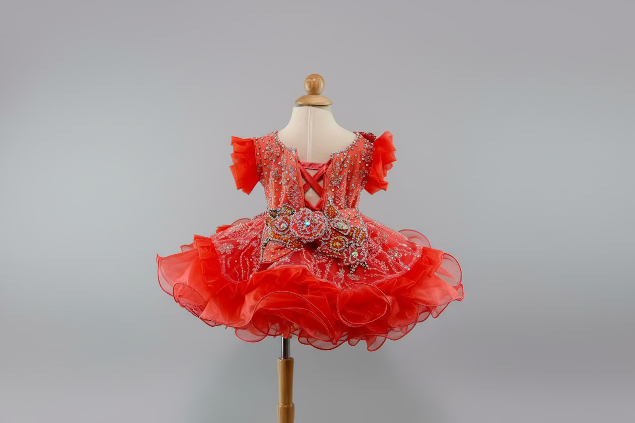 Coral Crown Radiance - 9–18 Months