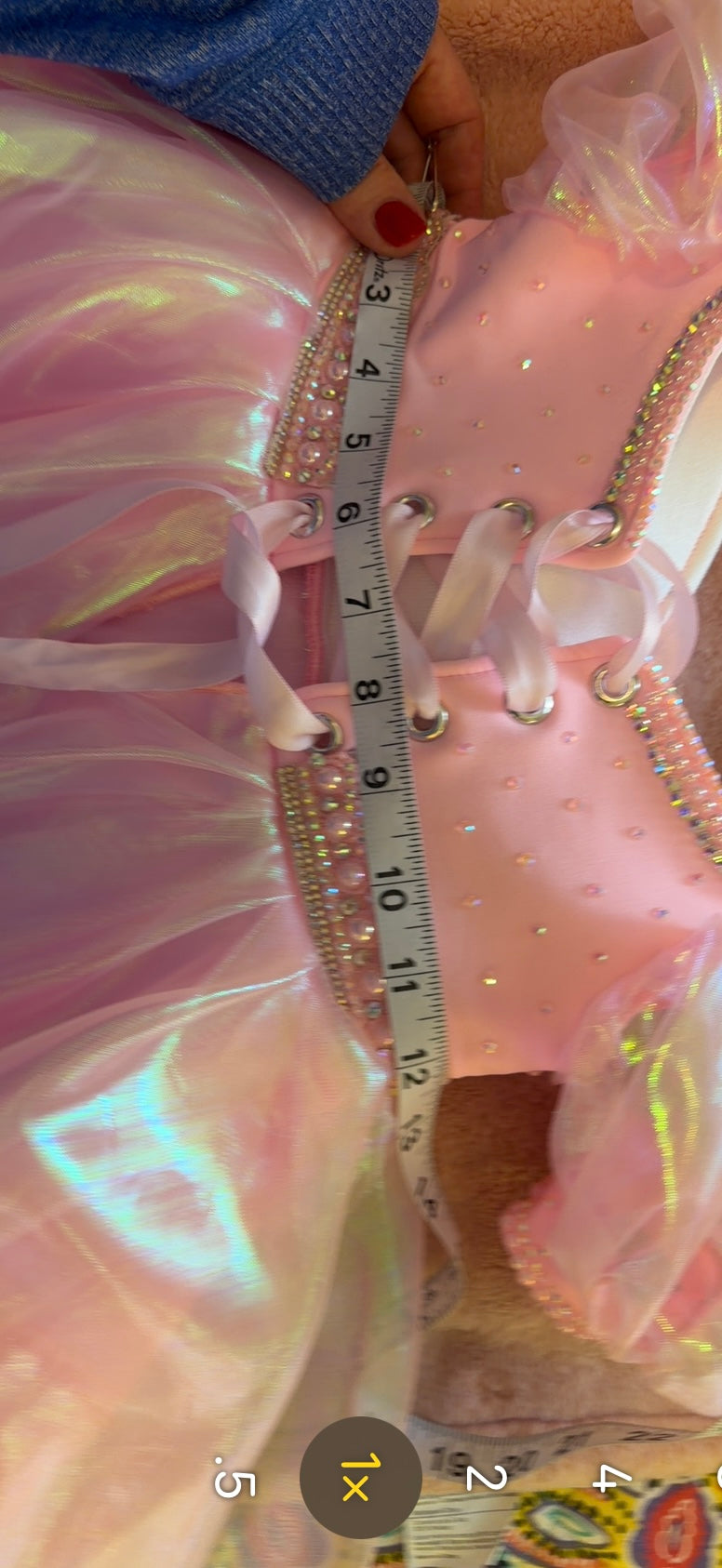 Queen’s Radiant Reign - Size 18/3 Custom by Brianna Kostner with Queen B Designs