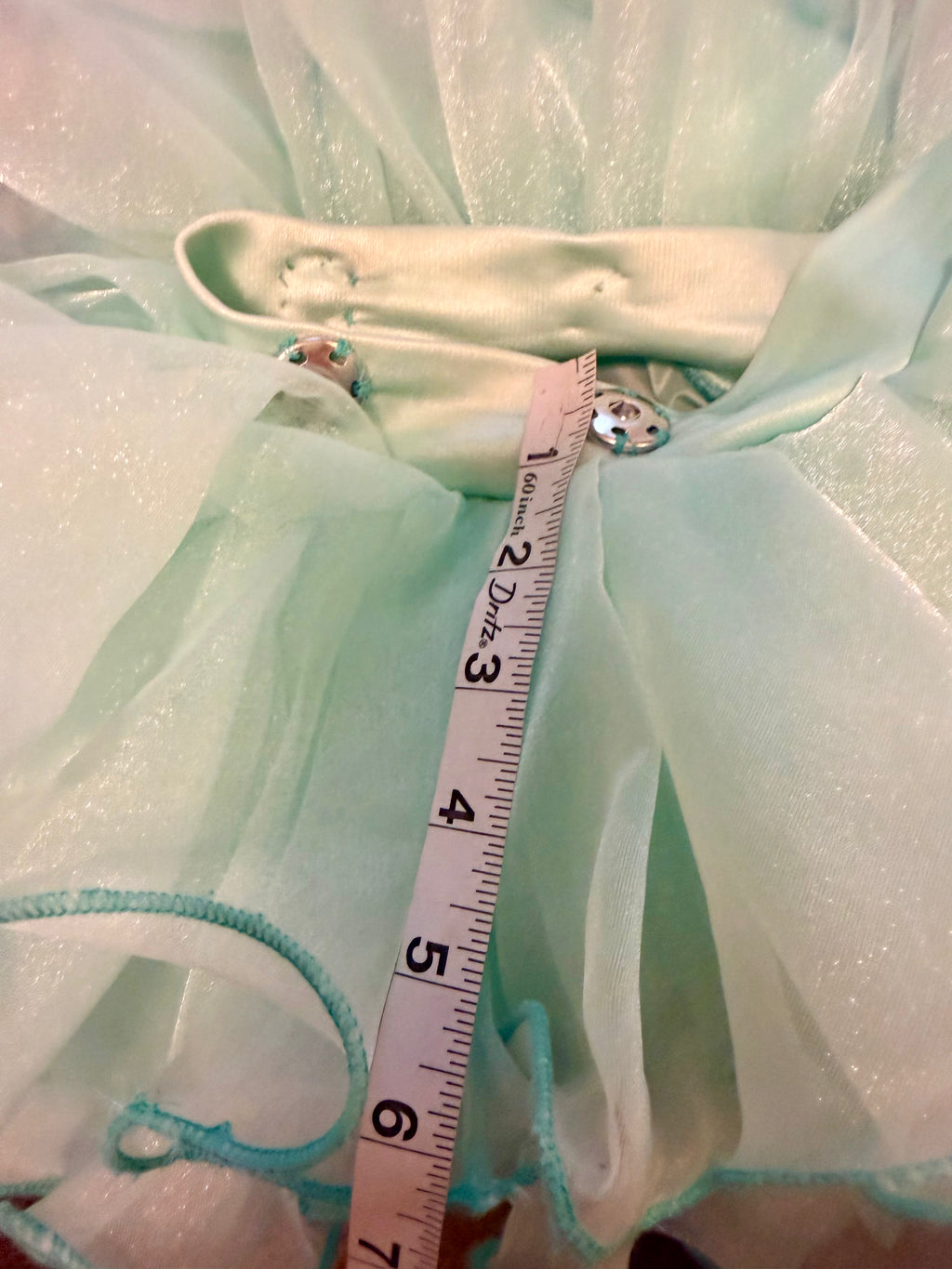 Size 12/2 Sandra Parker -  Aqua Galaxy Glitz
