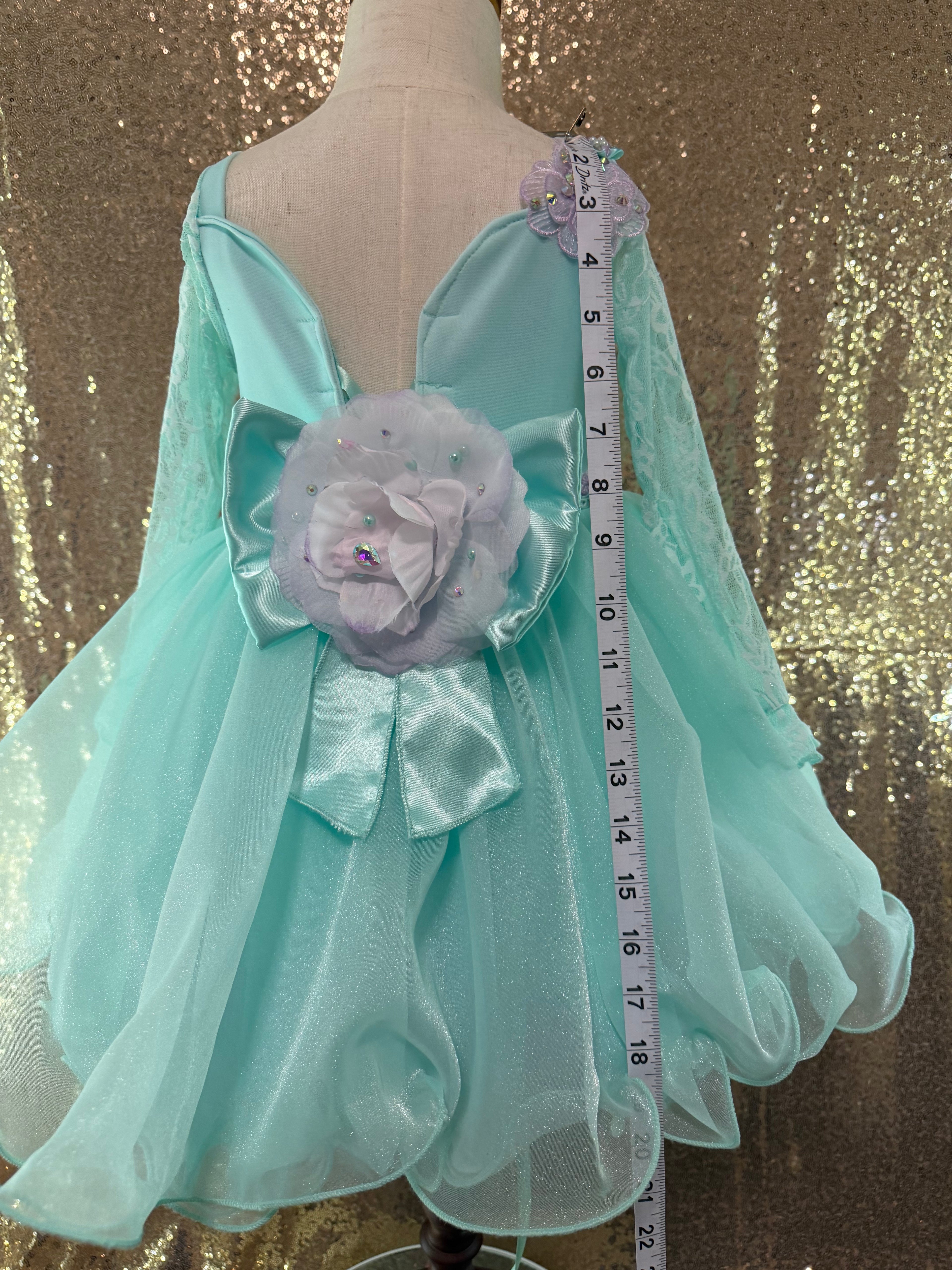 Tara Piercy - Aqua Lavender Dreams Size 2/4