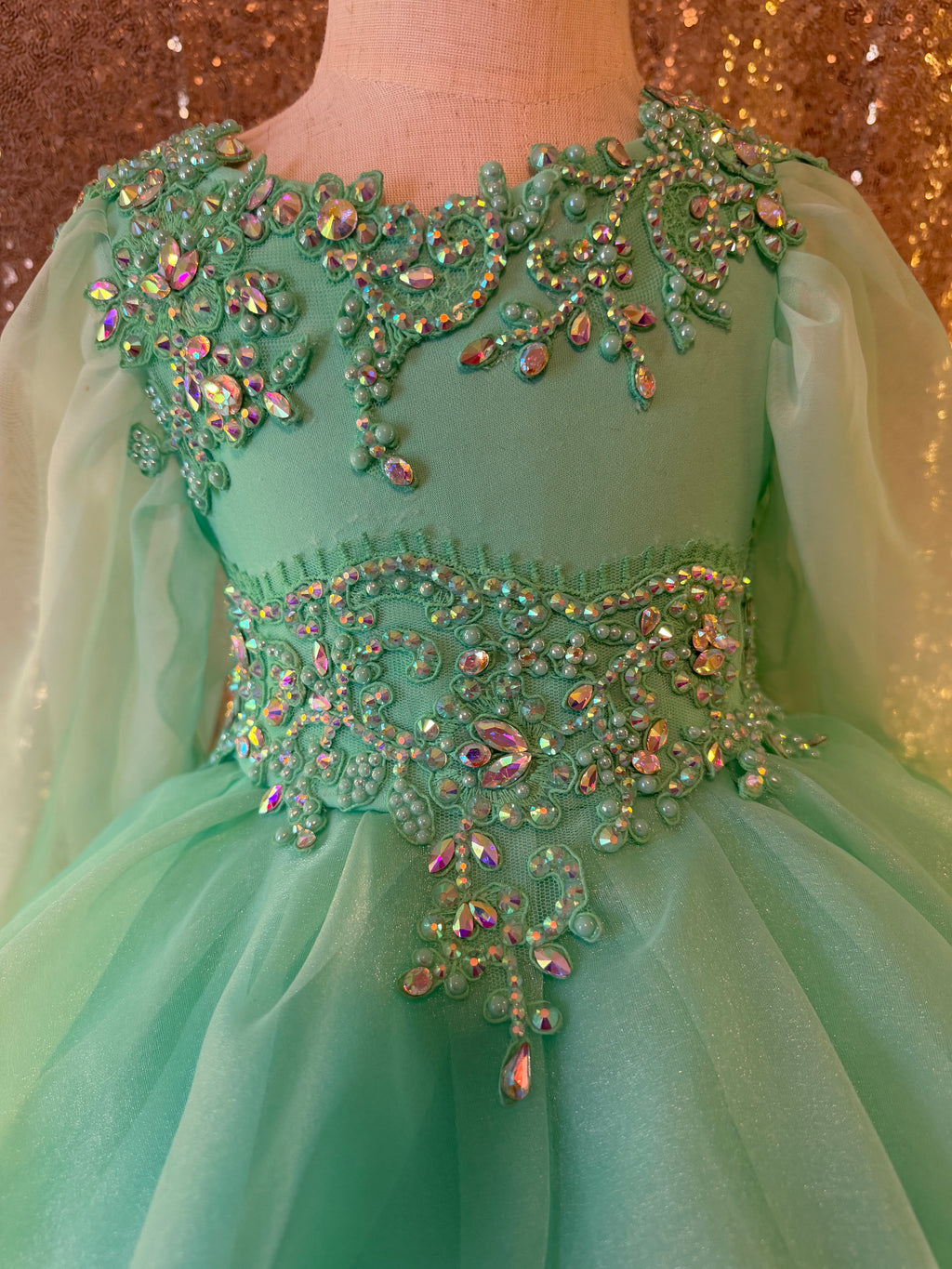 Glitzy Belle Size 2/4-3/5