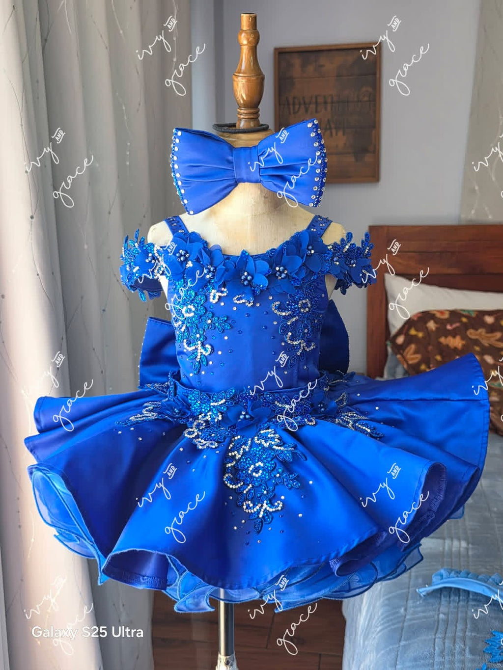 Royal Blue Ivy Grace 12/2