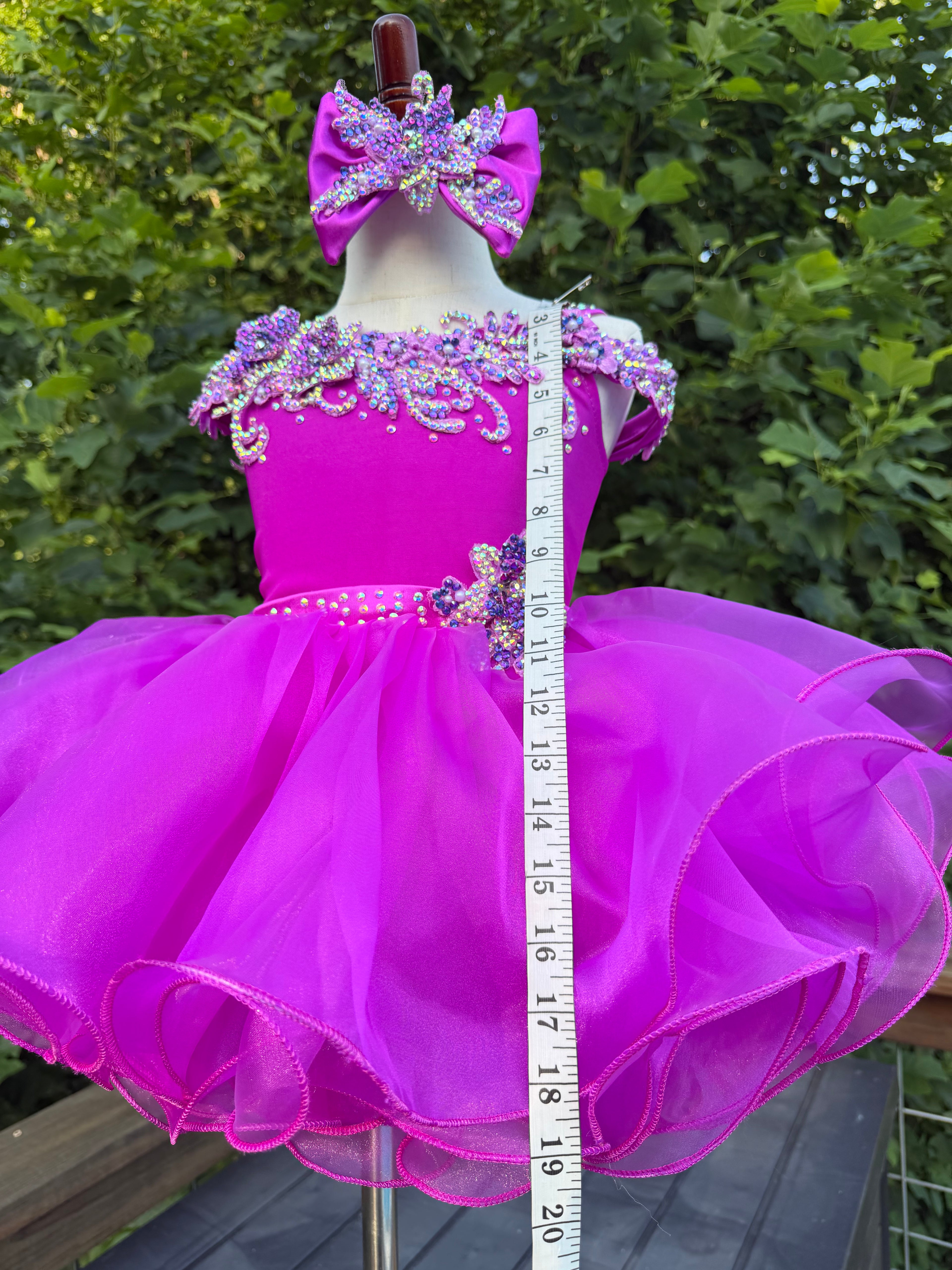 Royalty Designs Magenta Purple Size 2/4