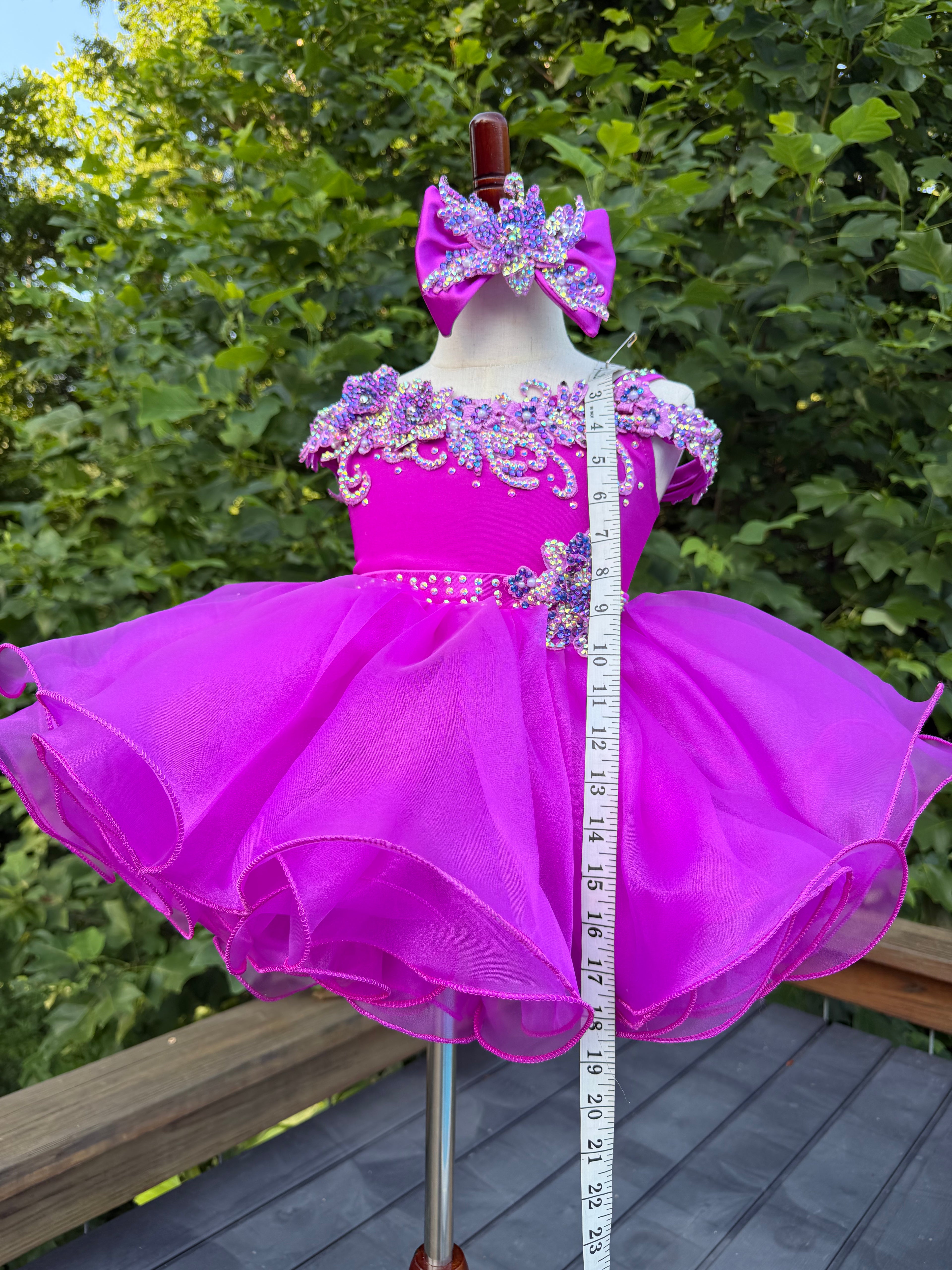 Royalty Designs Magenta Purple Size 2/4