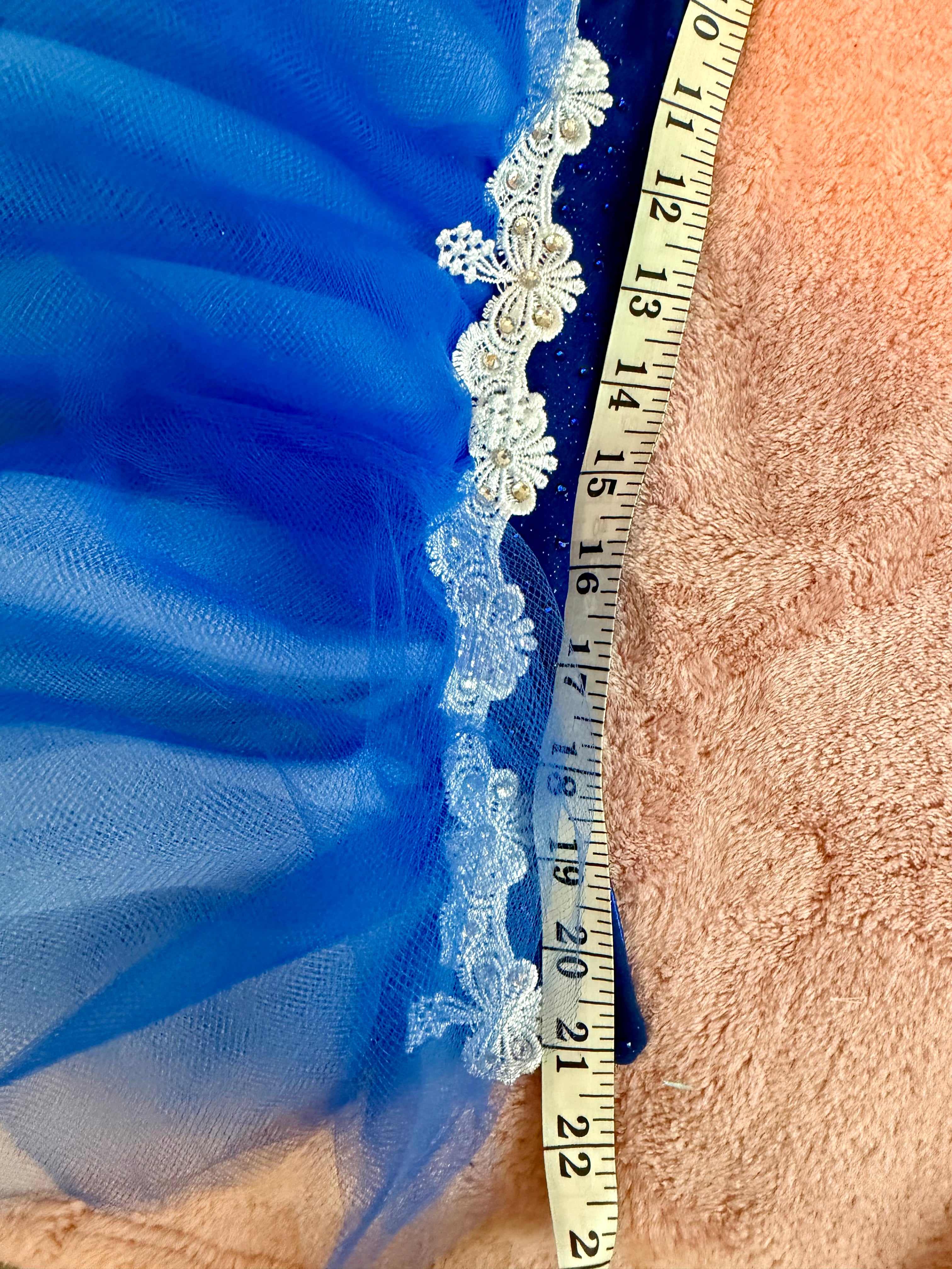 UK & Bluey Fun Fashion by Runway Ruffles Size 12/2