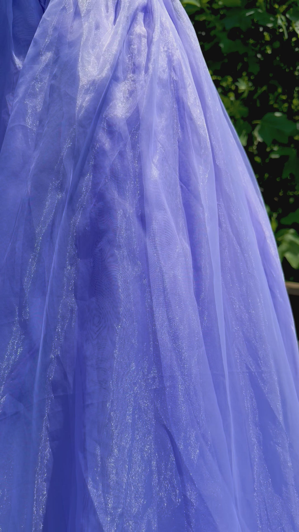 OMC Purple gown glitz size 5/7
