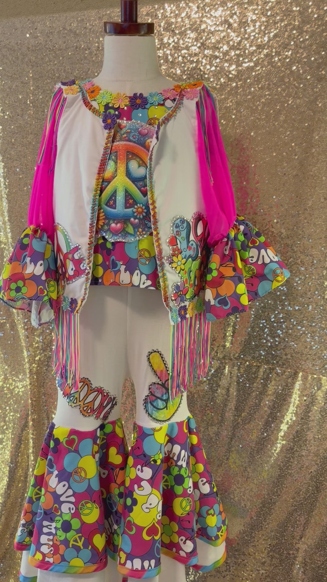 Peace Love and Sparkle OOC Size 6/8
