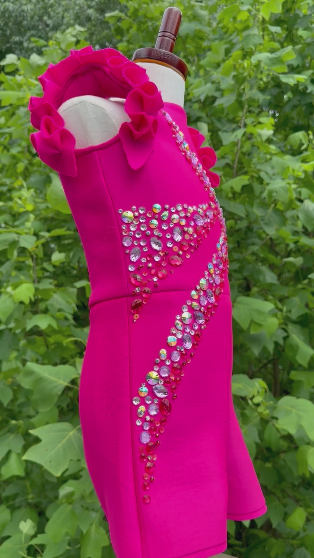 Size 6 - Pink and Lime green fun fashion