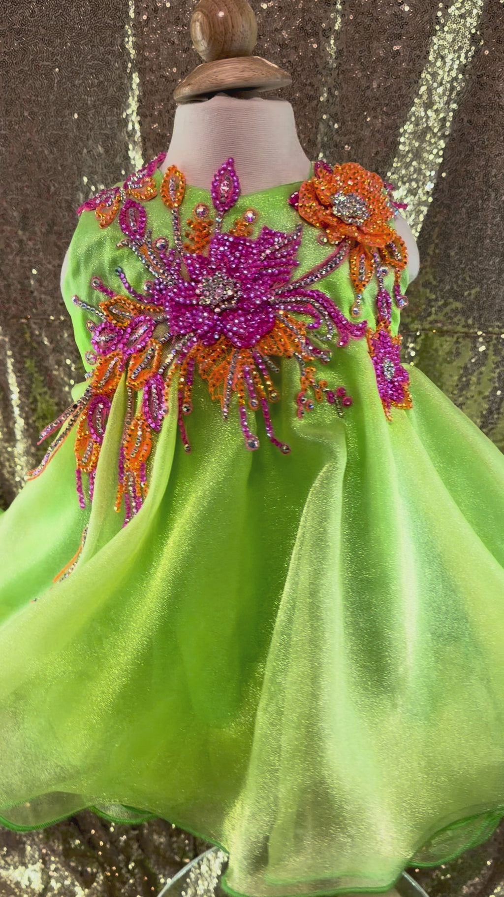 Neon Butterfly Blaze -9–12 Months (fits up to slim 18 Months)