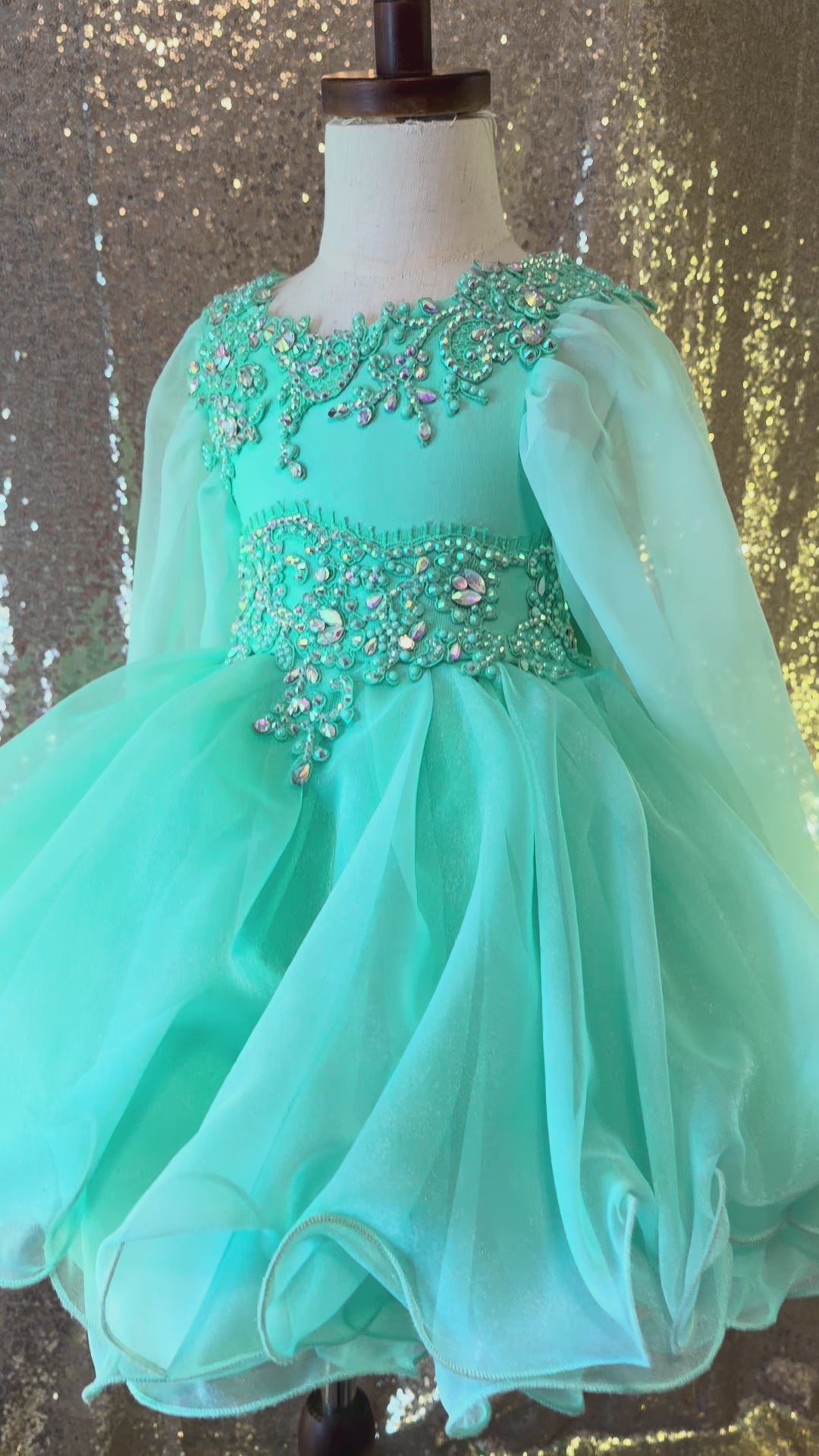 Glitzy Belle Size 2/4-3/5