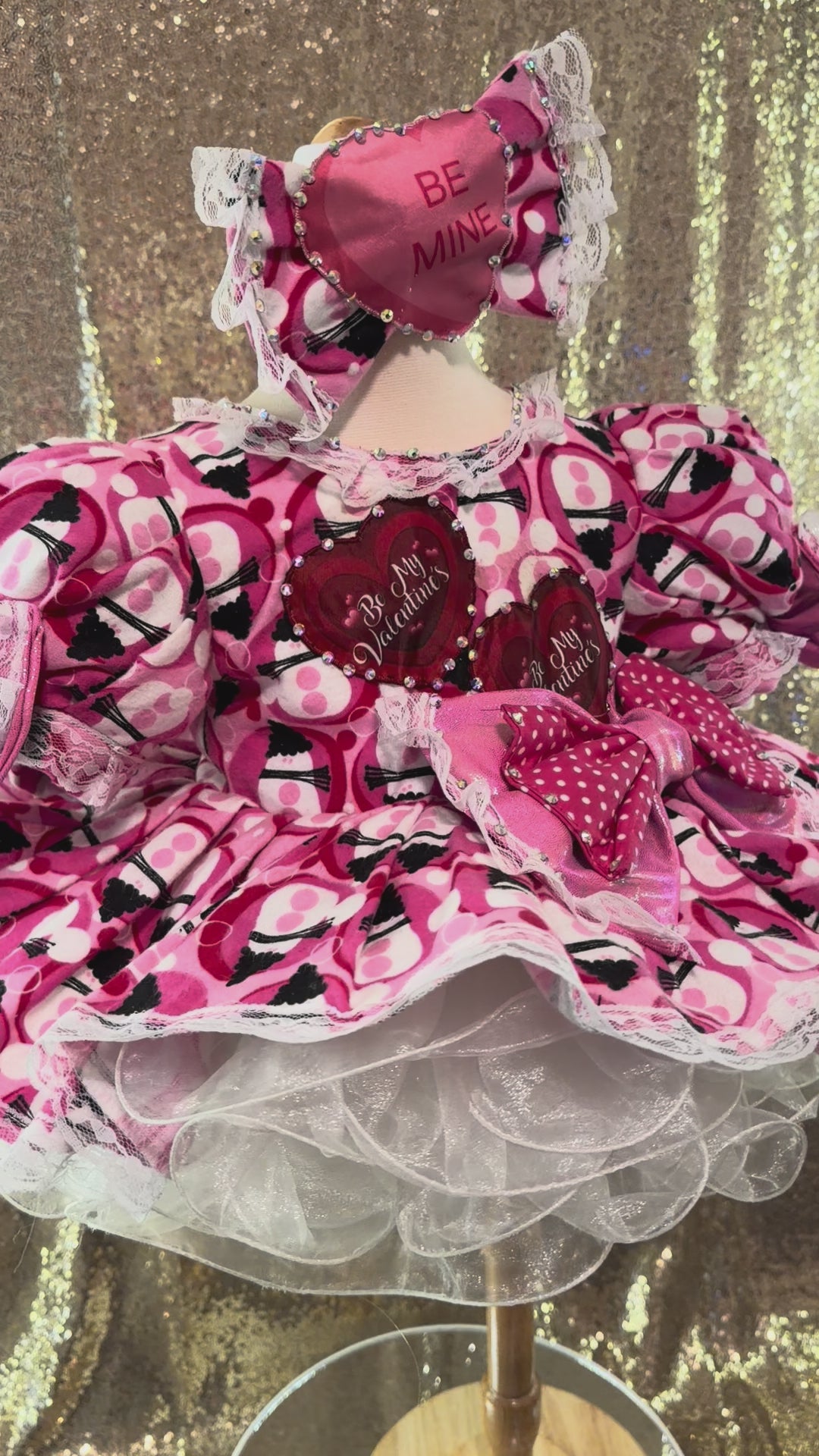 Be Mine Baby OOC 3–9 Months (fits slim 12 Months)